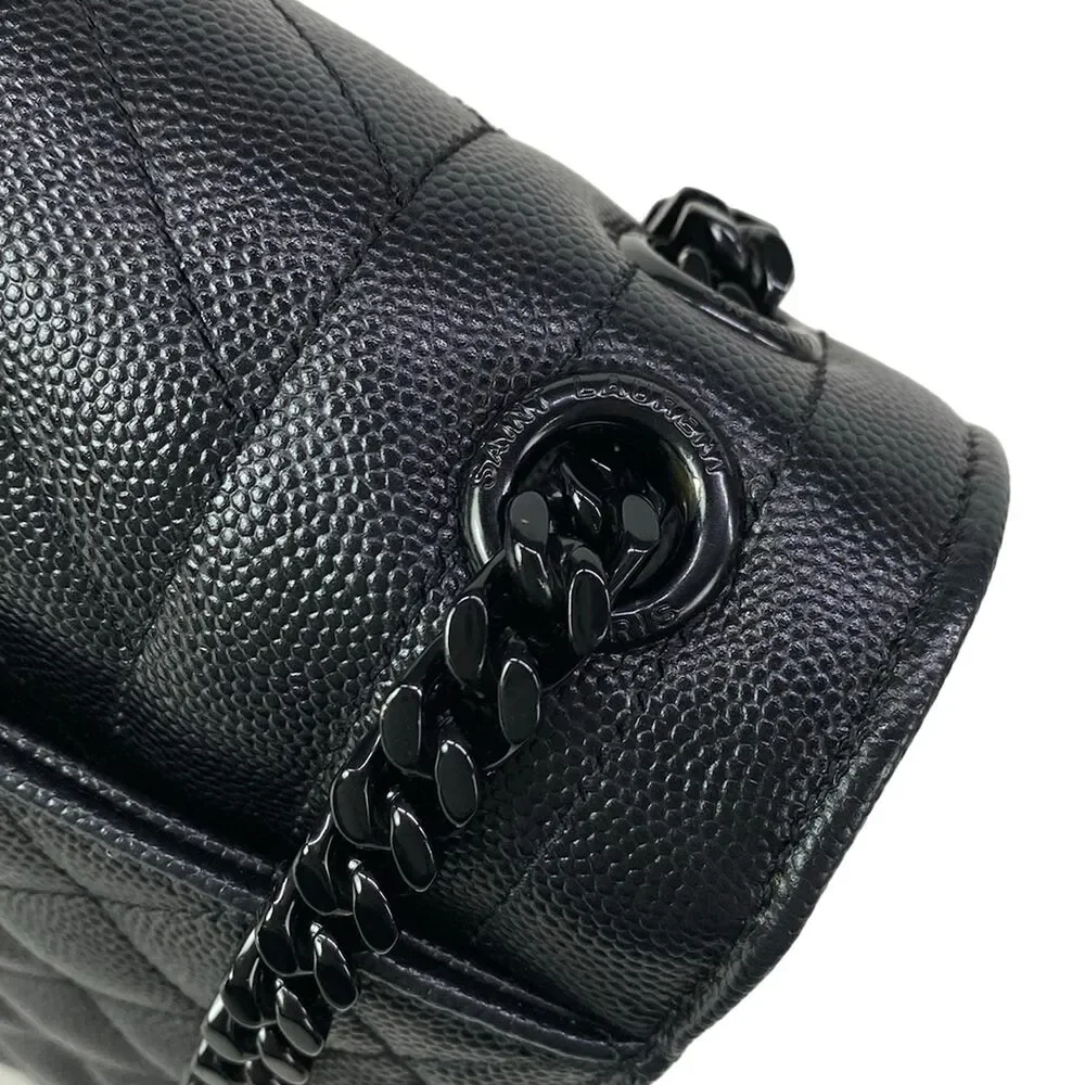 Saint Laurent PARIS Classic Monogram Saint Laurent Satchel Shoulder Bag 428134